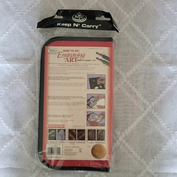 Royal and  Langnickel Big Kids Keep N Carry Engraving Art Set - Picture 4 of 4